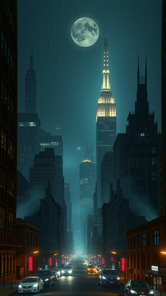 The Bat-Signal: Gotham's Night Light