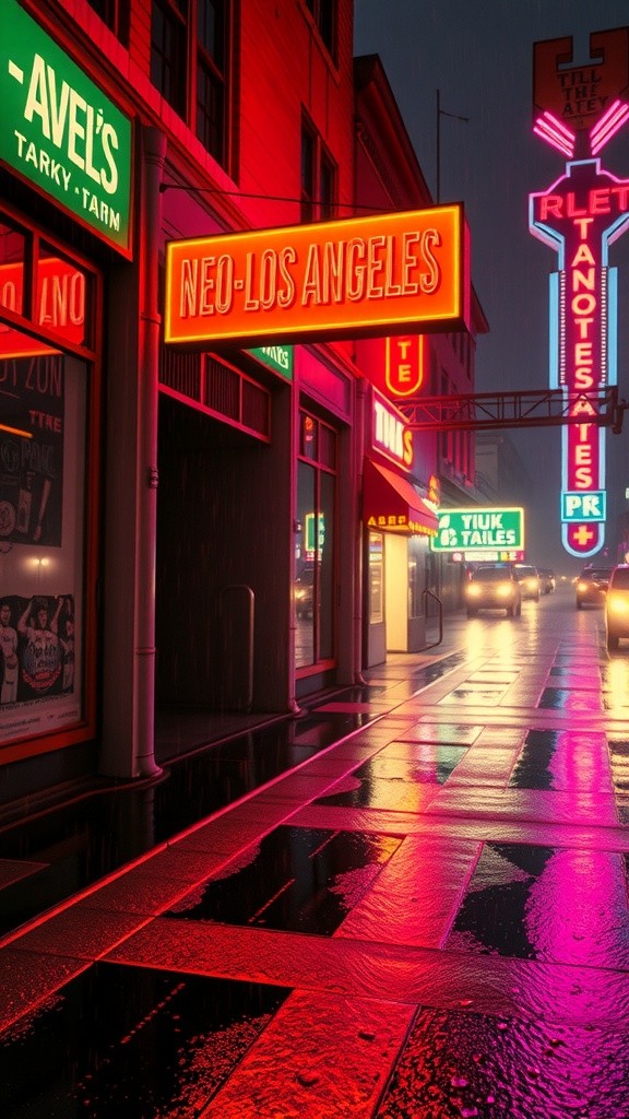 Neon Shadows: A Bladerunner Tale