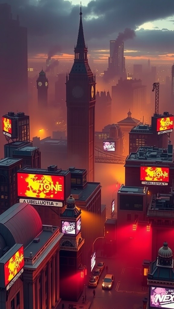 Dystopian Shadows: A Crime Saga