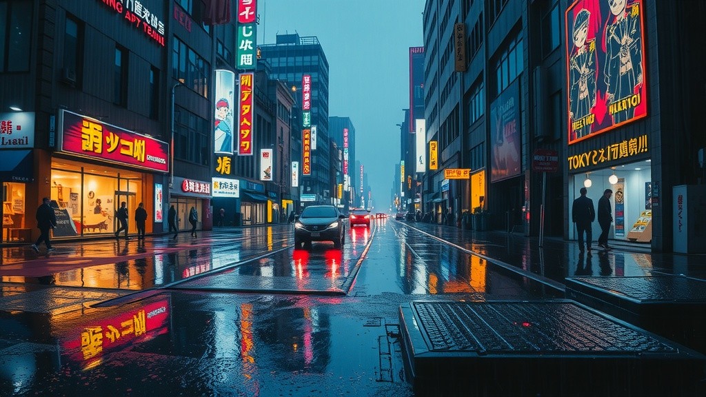 Neon Shadows: A Bladerunner Noir