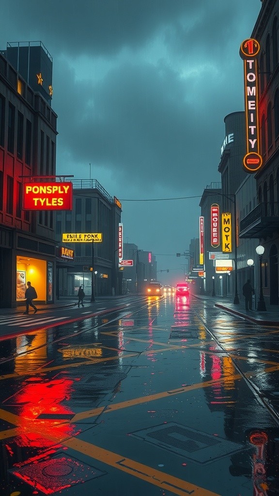 Neon Shadows: A Bladerunner Chronicles