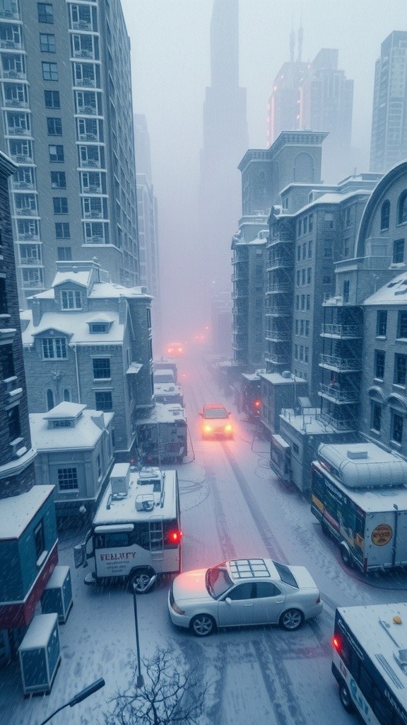 Arctic Fury: Man vs. Beast in the Winter Storm