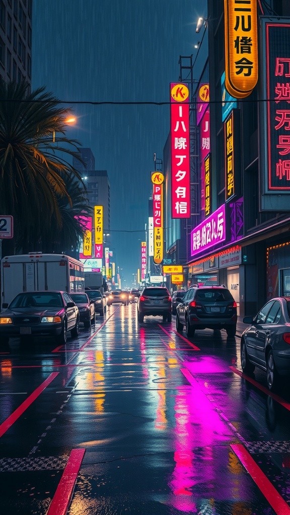 Neon Shadows: A Bladerunner Noir