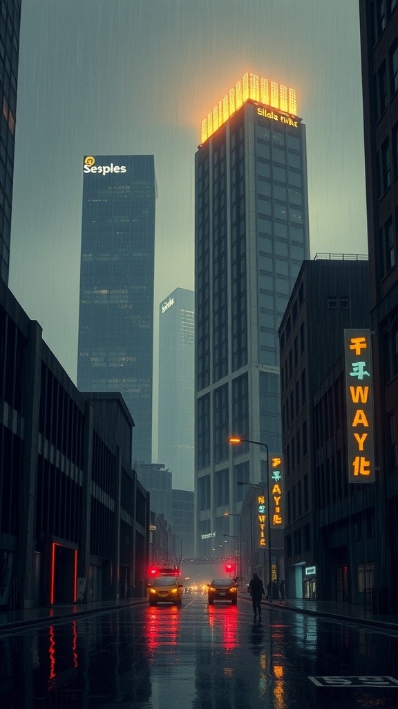 Neon Shadows: A Bladerunner Saga