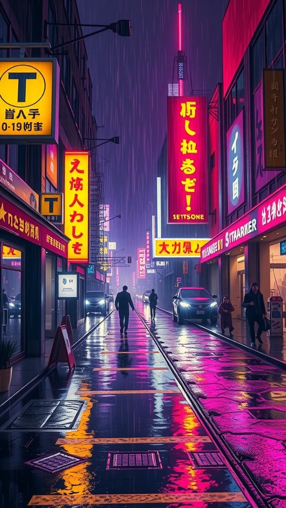Neon Shadows: A Bladerunner Noir