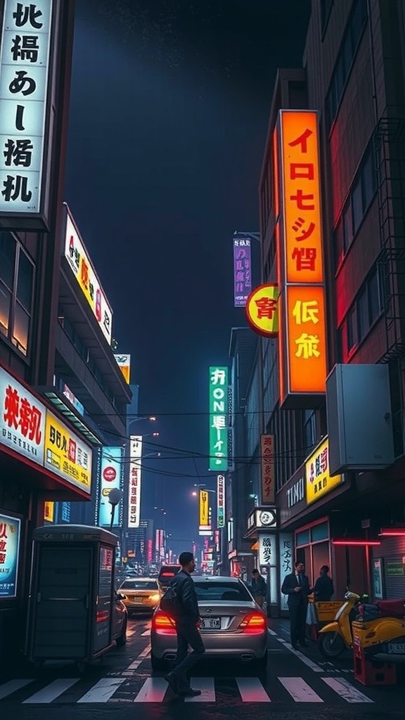 Neon Shadows: A Bladerunner Noir
