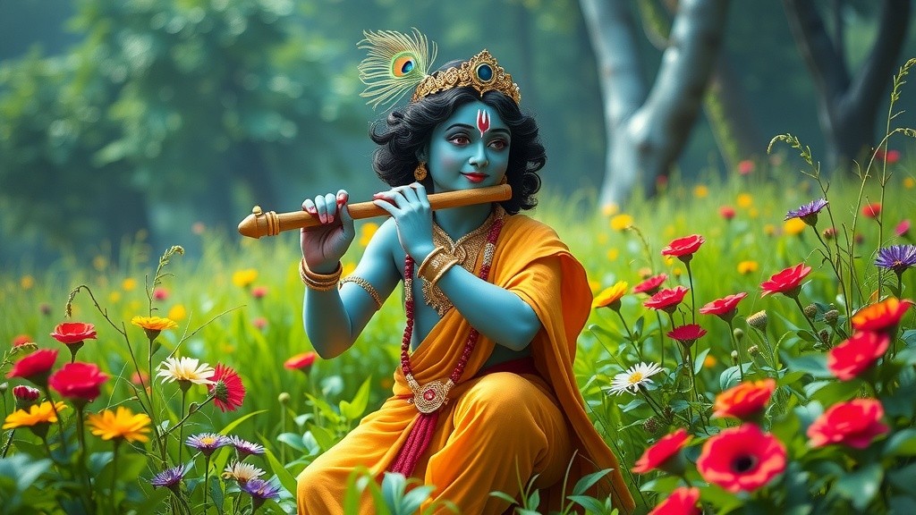 भगवान कृष्ण: प्रेम और चमत्कारों के देवता