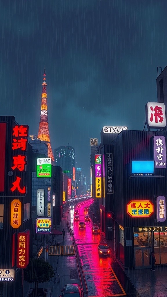 Neon Shadows: A Bladerunner Noir