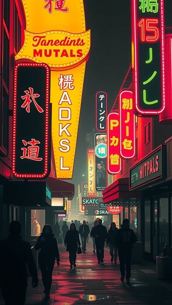 Neon Shadows: A Bladerunner Saga