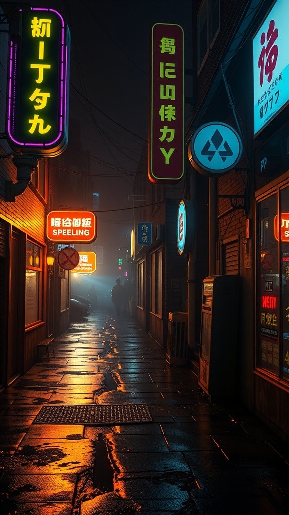Neon Shadows: A Bladerunner Tale