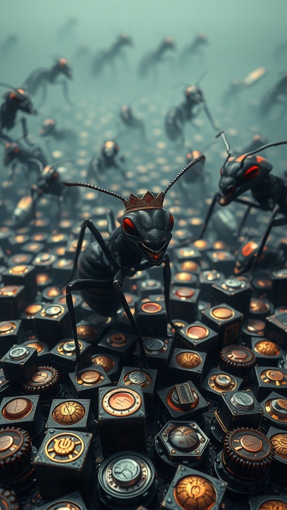 If Ants Were Big and Humans Were Small!