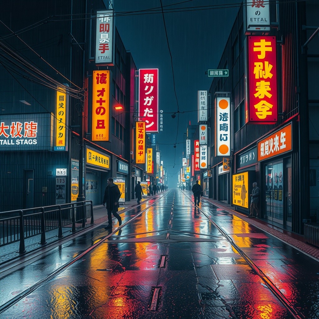 Neon Shadows: A Bladerunner Saga