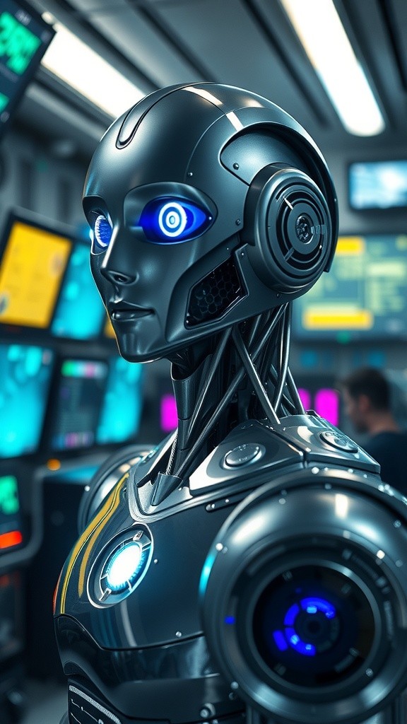Robot's First Glitch: A Malfunction in Emotion