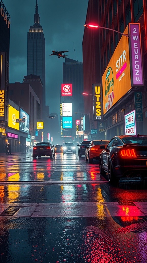 Neon Shadows: A Bladerunner Noir