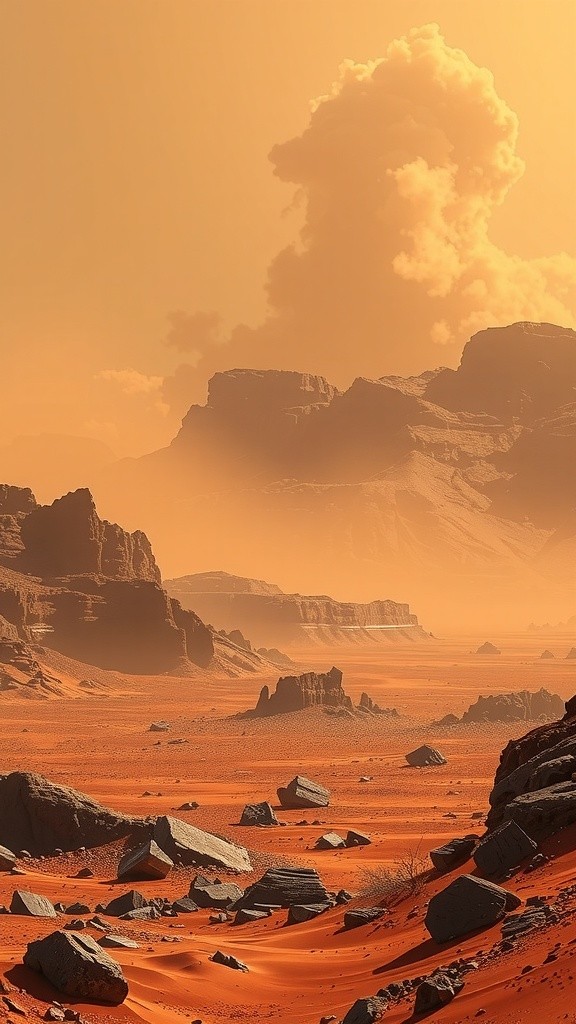 Misteri Badai Es di Mars: Seperti Kutub Utara di Planet Merah!