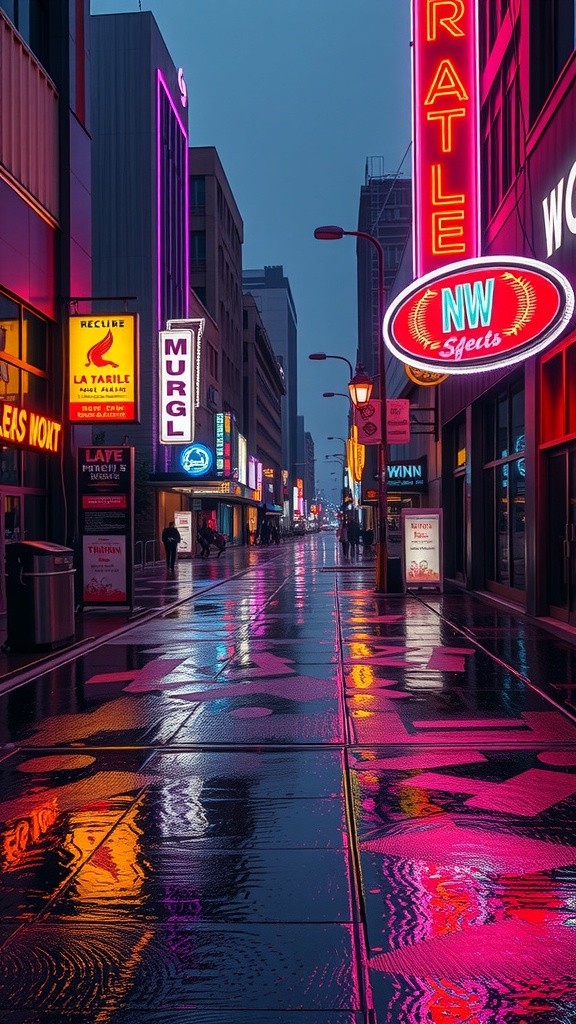 Neon Shadows: A Bladerunner Noir