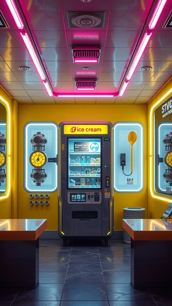 Interactive Ice-Cream Machine Experience