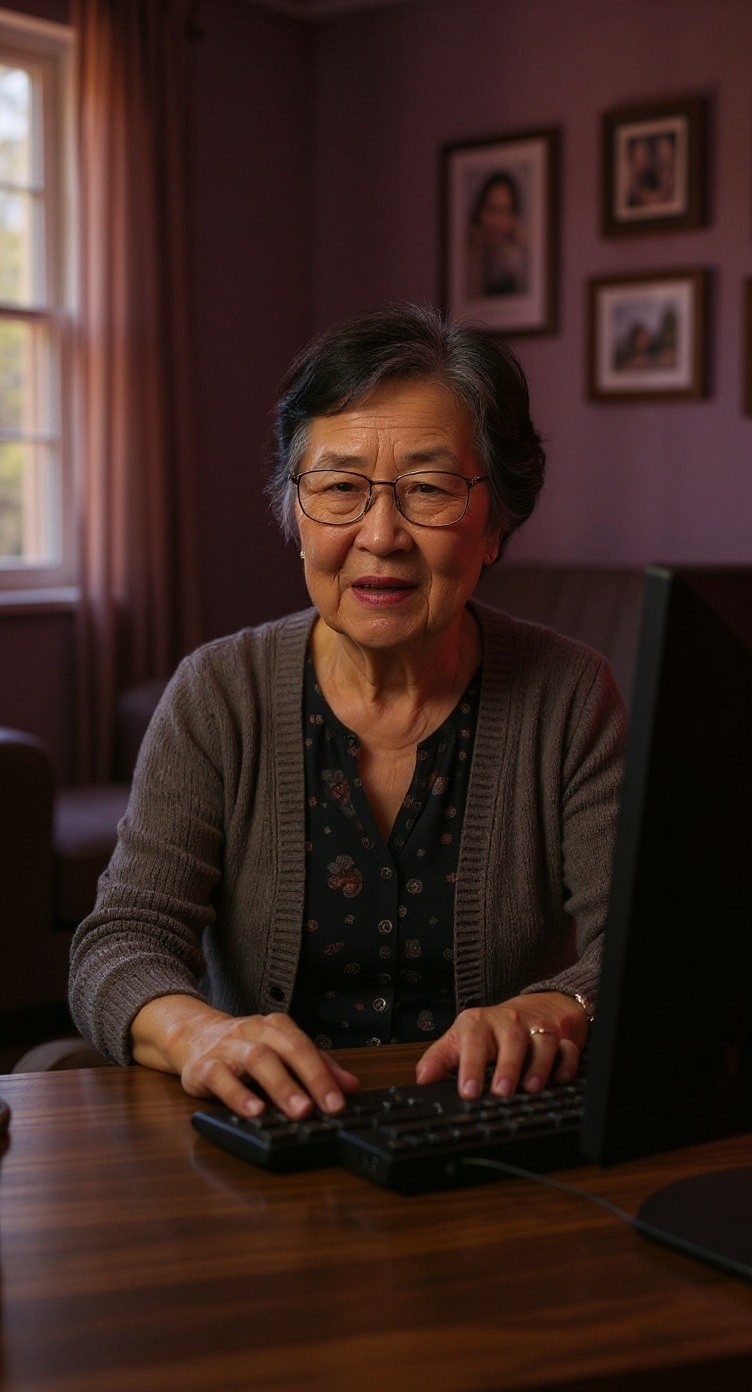 Nenek Sang Ratu Pedang yang Ternyata Main Game Peternakan Ayam