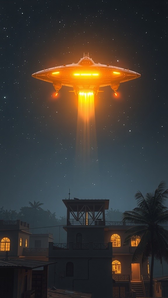 A Night of Reunion: An Alien Encounter in Small Town India