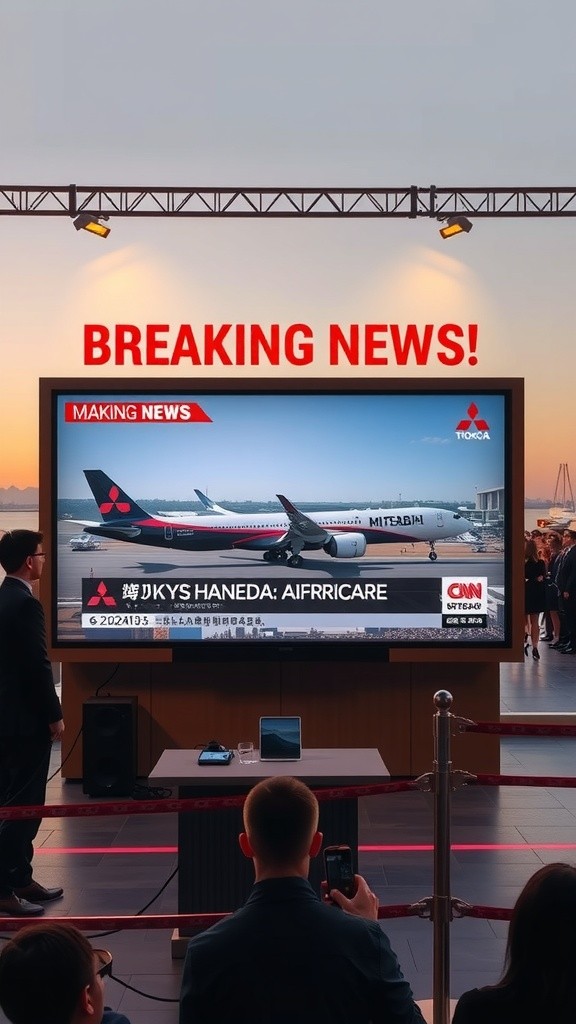 Mitsubishi SpaceJet 2025 Returns Triumphantly at Tokyo Haneda!