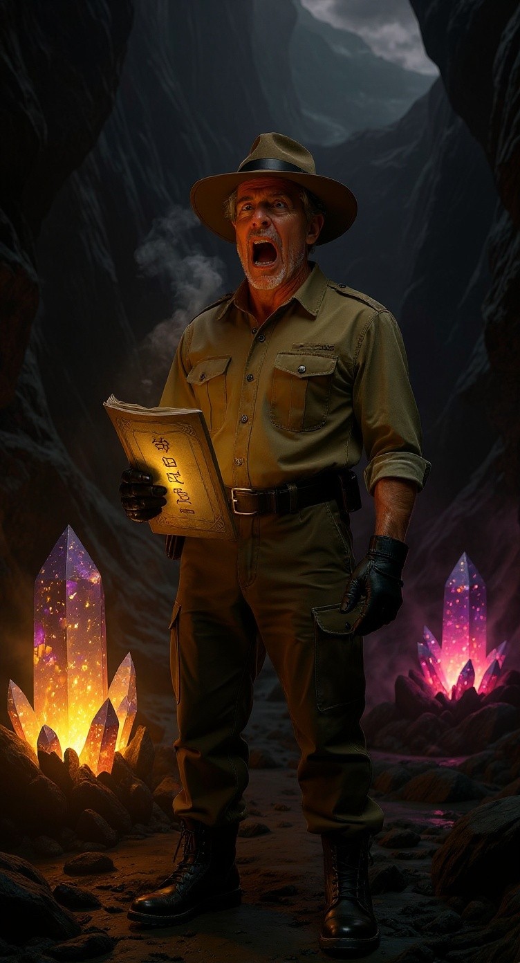 Journey to the Crystal Inferno: A Descent into the Unknown
