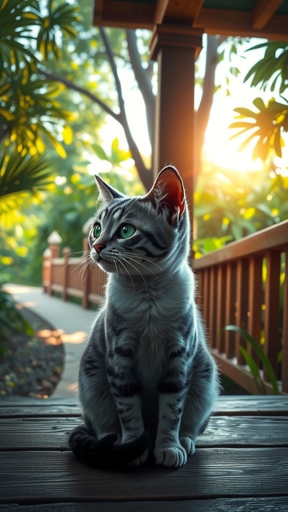 The Curious Cat and the Hidden AI Lab in the Forest