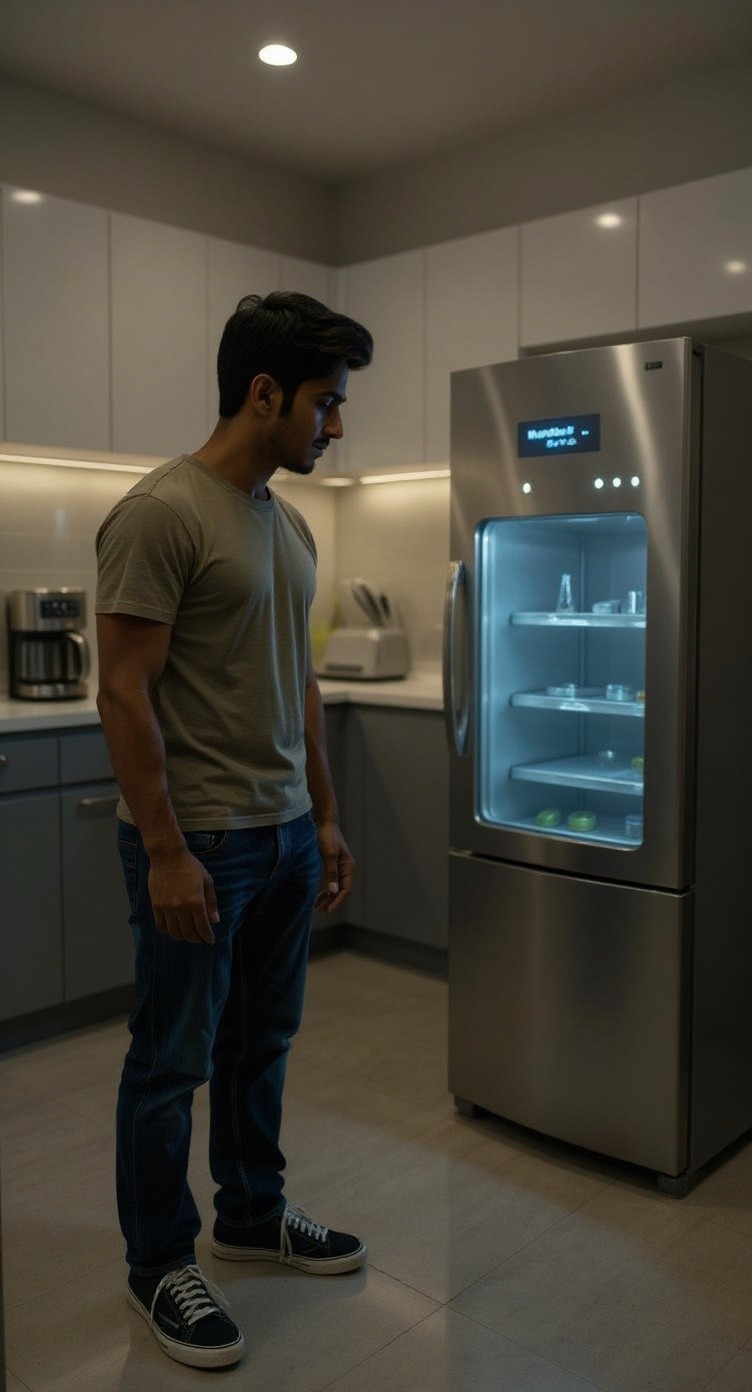 Fridge Takes Control: Diet vs. Desire!