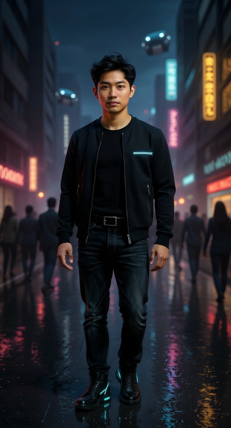 Neon Dreams: A Cyberpunk Odyssey
