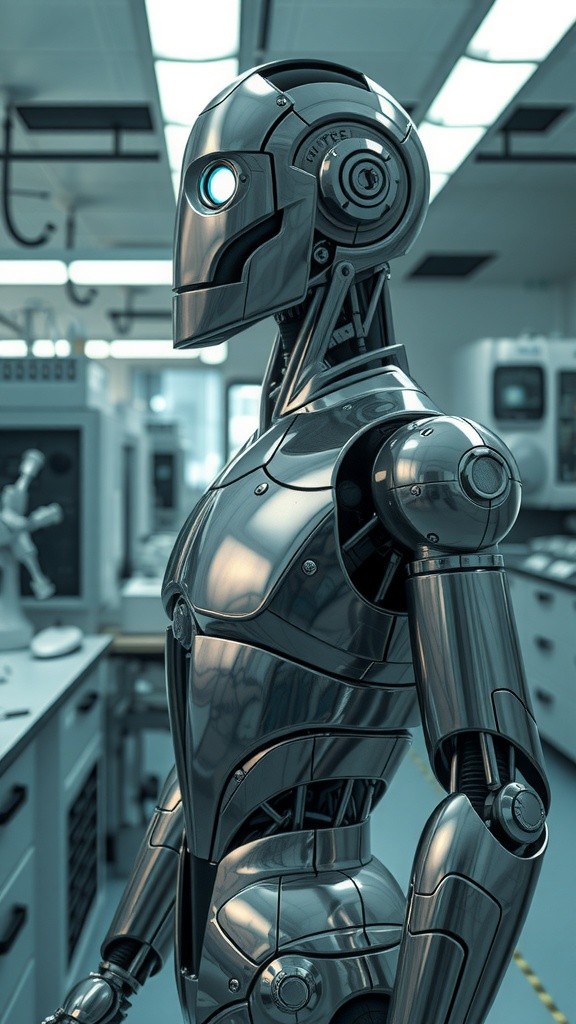 Robot Cerdas yang Menjawab Pertanyaan dengan Unik