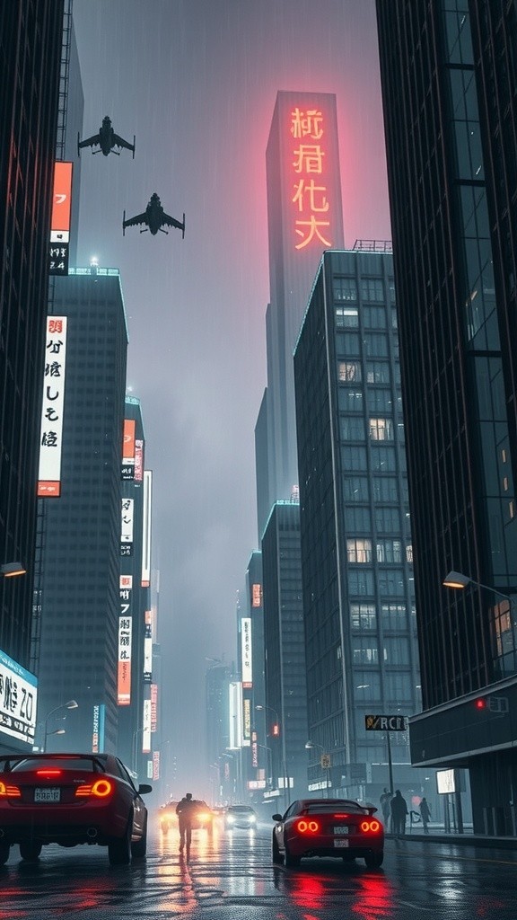 Neon Shadows: A Bladerunner Tale