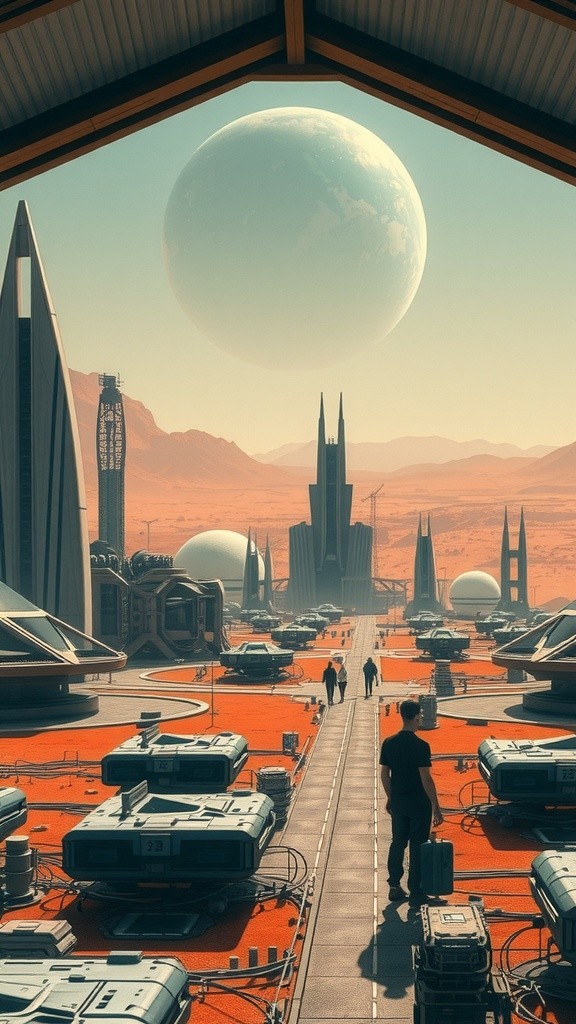 Reflections of Earth: A Martian Perspective