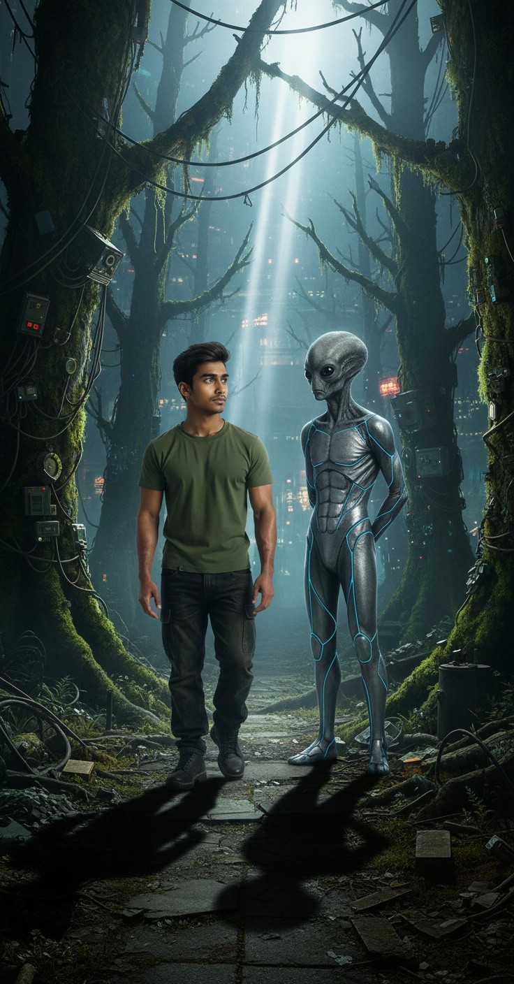 Pertemuan Alien dan Mie Instan