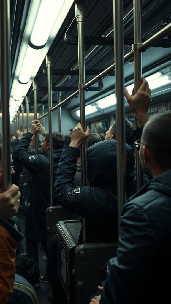 Finding My Double: A Subway Encounter