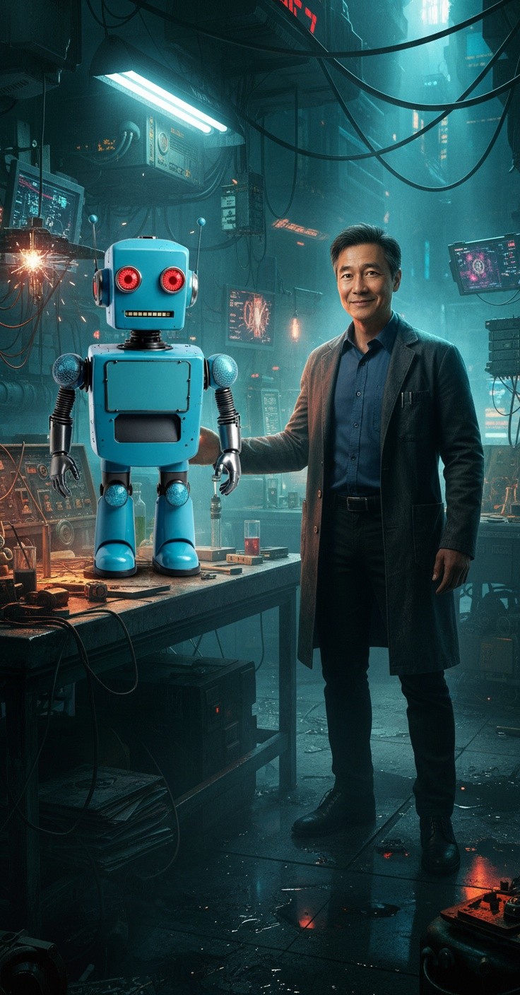 Robot Pendeteksi Kebohongan yang Lucu