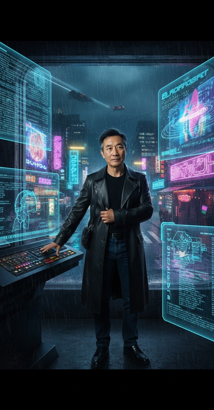 Neon Shadows: A Bladerunner Crime Saga