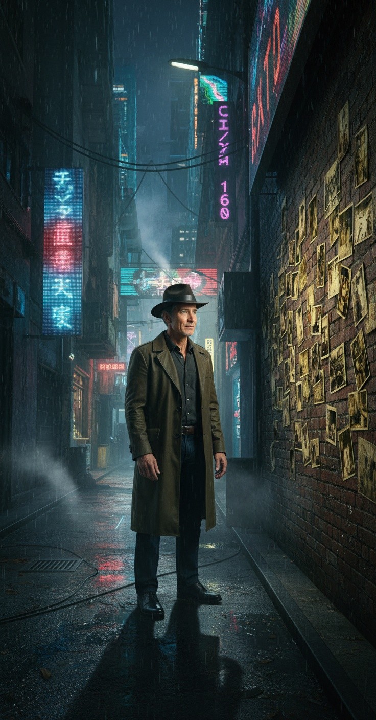 Neon Shadows: A Bladerunner Saga
