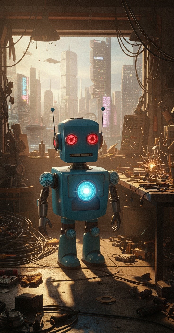 Watty's Electric Adventure: A Spark of Curiosity