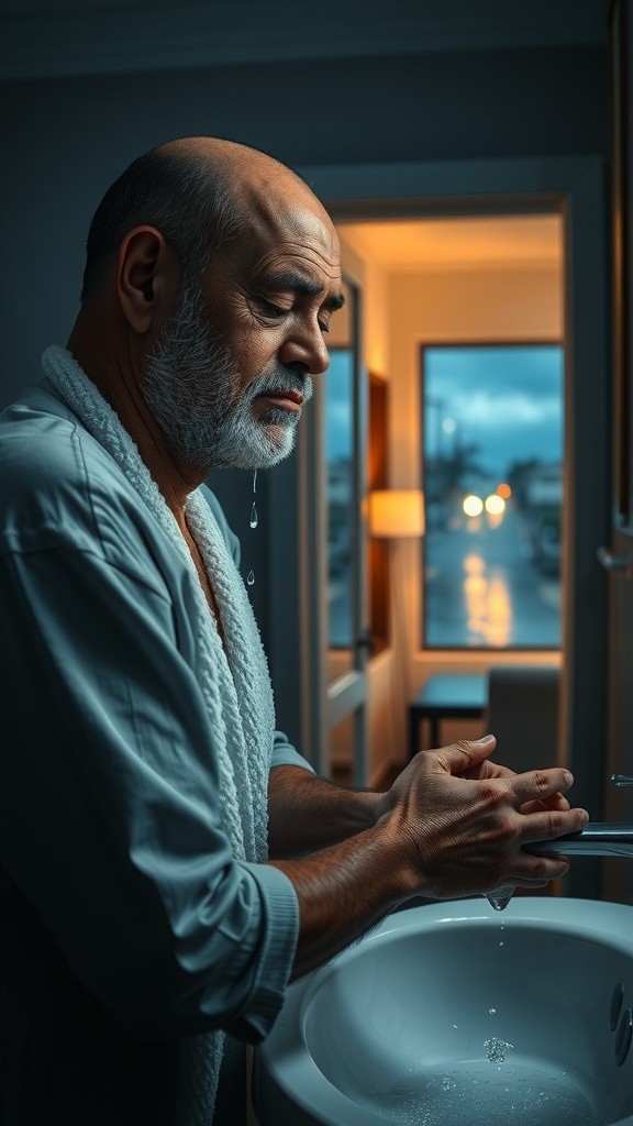 روتين يومي في العمل