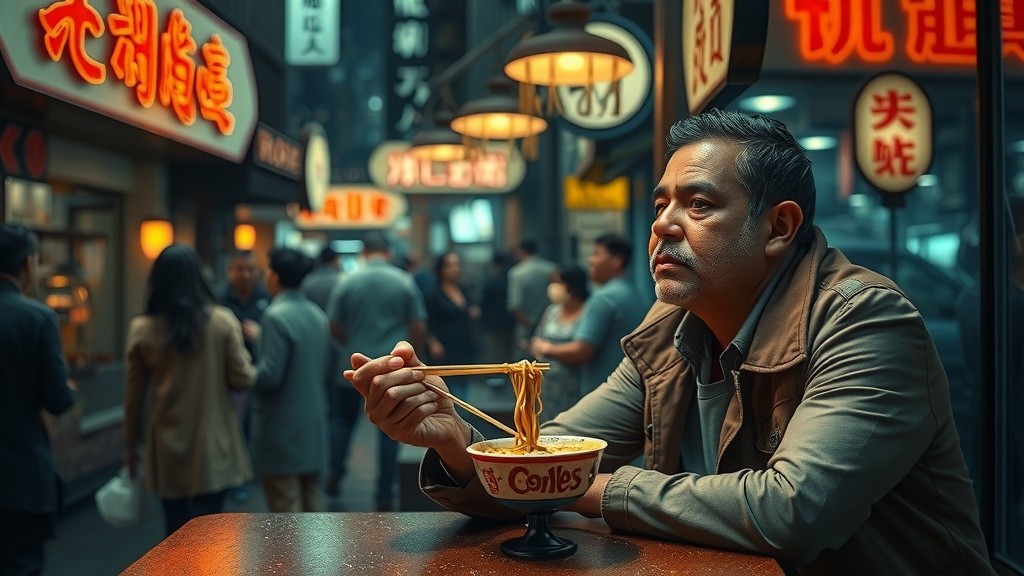 Neon Shadows: A Bladerunner Tale