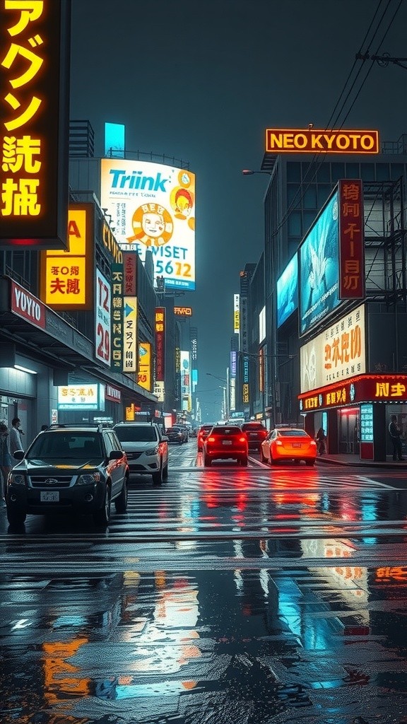 Neon Shadows: A Bladerunner Saga