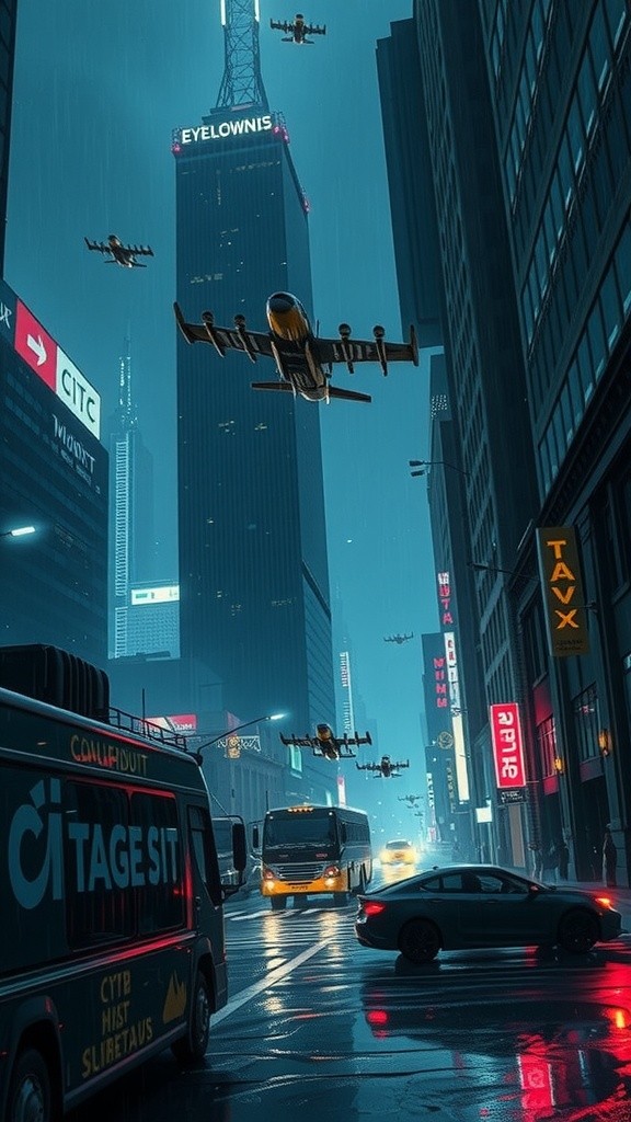 Dystopian Shadows: A Crime Saga