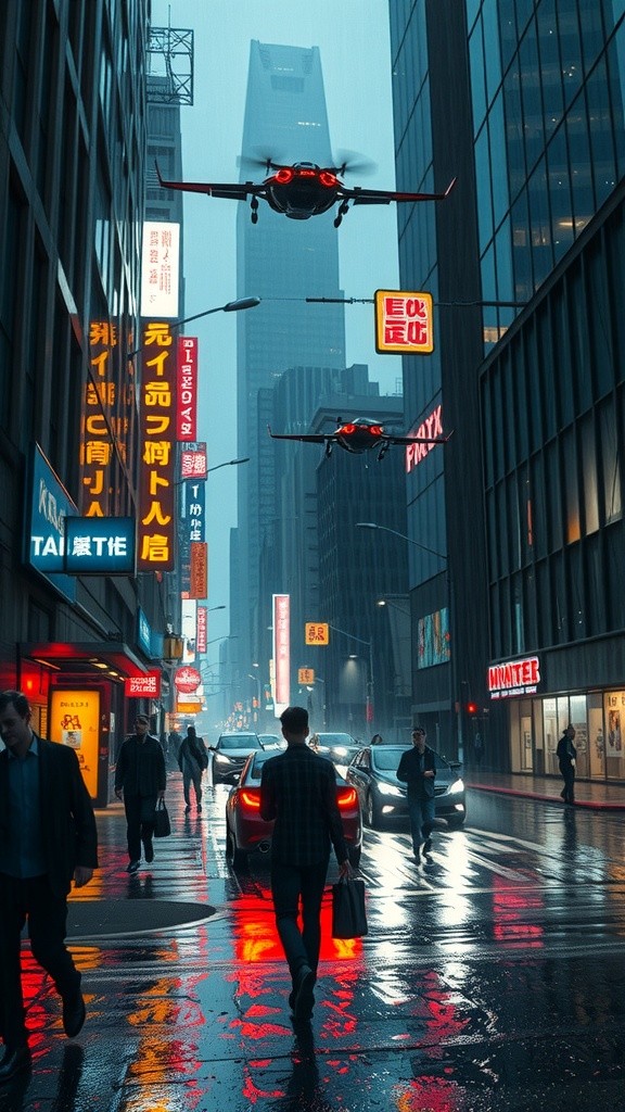 Neon Shadows: A Bladerunner Saga