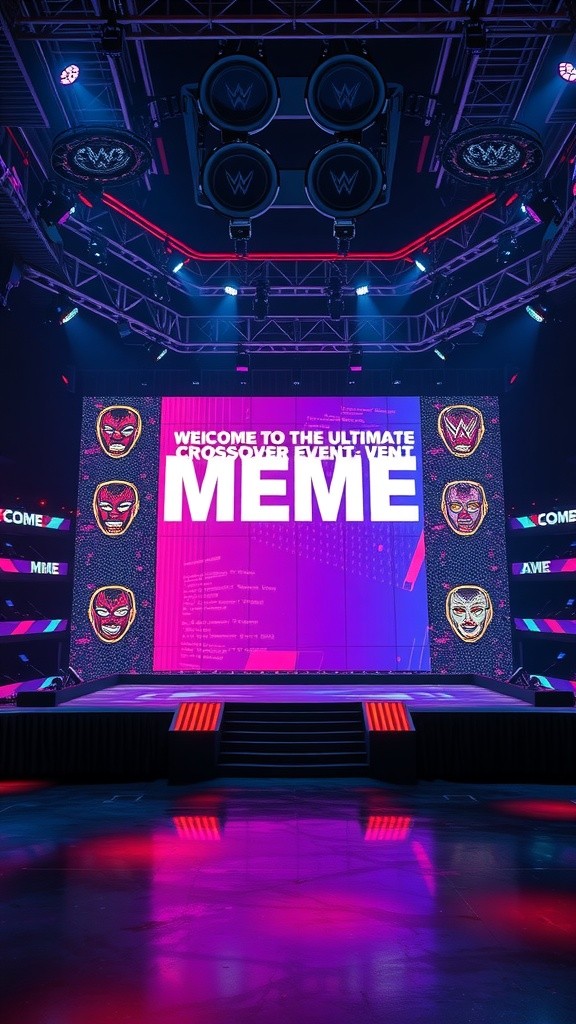 Meme Universe WWE 2090: The Ultimate Crossover Clash!