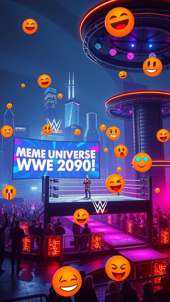 Meme Universe WWE 2090: Epic Pixelated Showdown!
