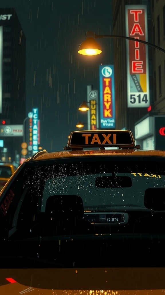Night Texi Driver and 5 Rules