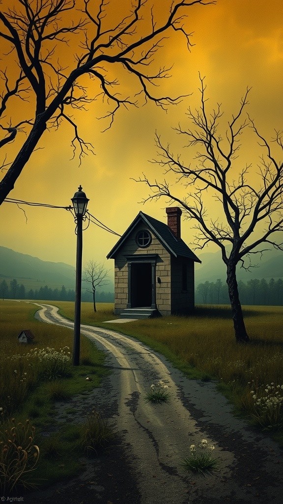 Rumah Hantu yang Menyeramkan