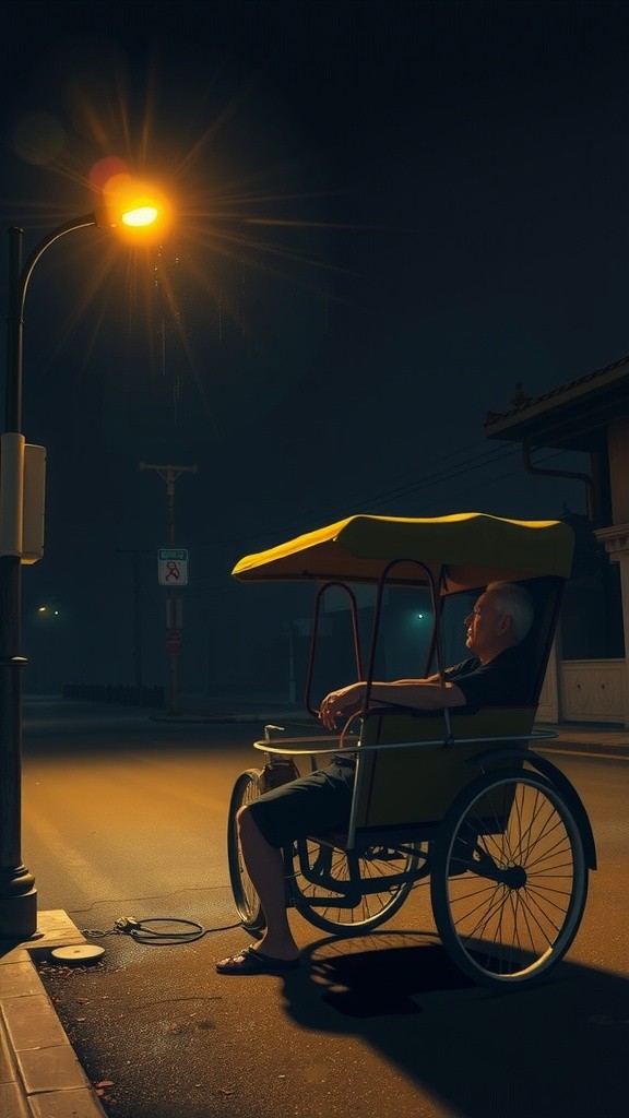 Tukang Becak dan Penumpang Ajaib