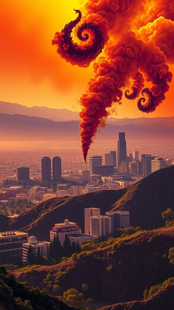 Kebakaran Hutan Terparah di Los Angeles Januari 2025: Kronologi dan Penyebab