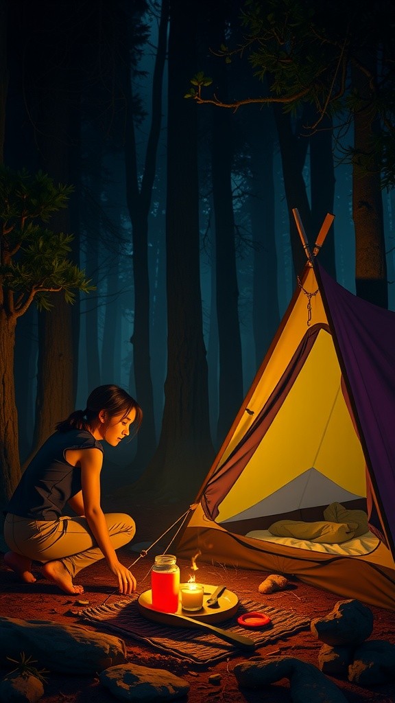 Teman Tak Terduga di Hutan Angker