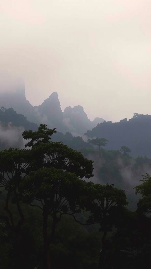 Pengalaman Mistis di Gunung Salak: Pencarian yang Mengerikan